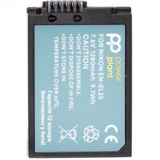 Акумулятор PowerPlant Nikon EN-EL25 1280mAh (декодований)